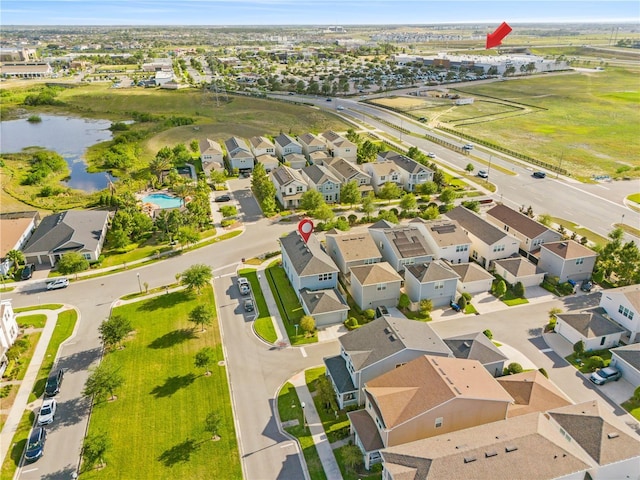 15358 Arcadia Bluff Loop, Winter Garden, FL 34787 - aerial view of residential area with a nearby body of water