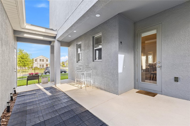 15358 Arcadia Bluff Loop, Winter Garden, FL 34787 - view of patio / terrace featuring fence