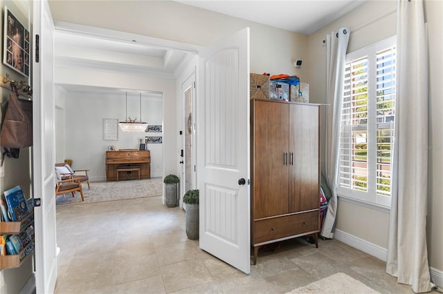 557 Lake Cove Pointe Cir, Winter Garden, FL 34787 - hall featuring plenty of natural light and baseboards