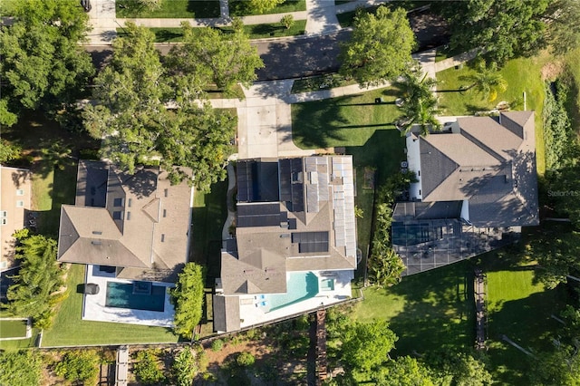 557 Lake Cove Pointe Cir, Winter Garden, FL 34787 - drone / aerial view of a pool area