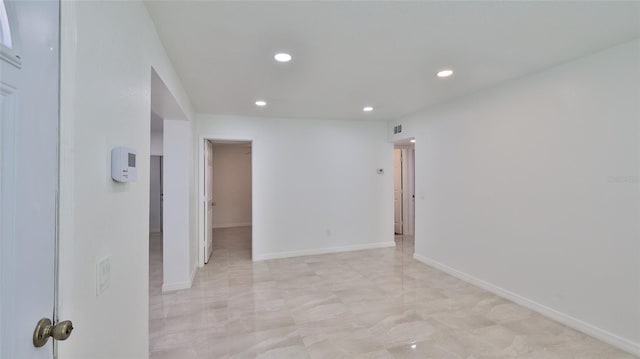 326 Hobart Ave, Daytona Beach, FL 32114 - unfurnished room with recessed lighting and baseboards