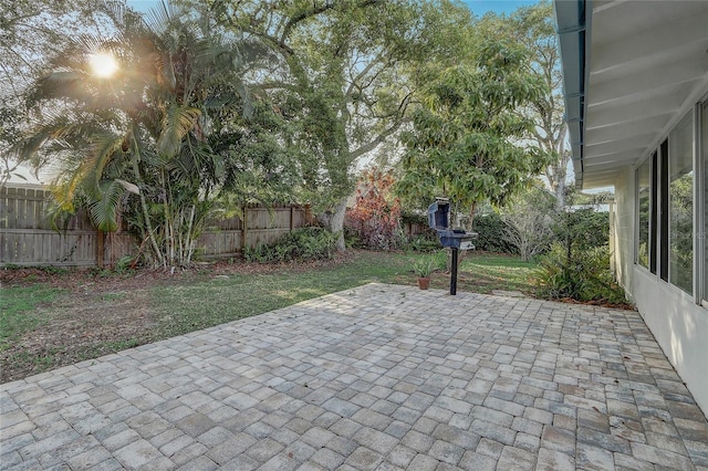 3100 Las Palmas Dr, Titusville, FL 32780 - view of patio / terrace featuring a fenced backyard