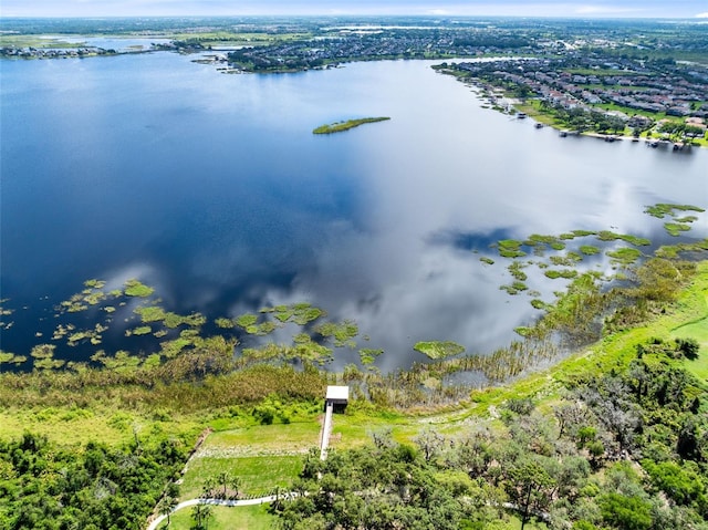 16696 Otterchase Ln, Winter Garden, FL 34787 - drone / aerial view of a large body of water