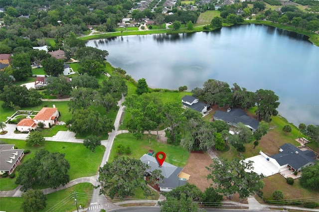 656 Lake Charm Dr, Oviedo, FL 32765 - aerial perspective of suburban area featuring a nearby body of water
