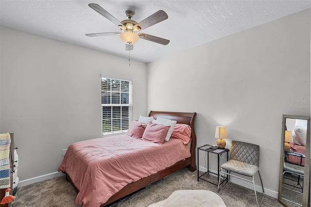 1123 Dora Parc Ln, Mount Dora, FL 32757 - carpeted bedroom with baseboards and ceiling fan