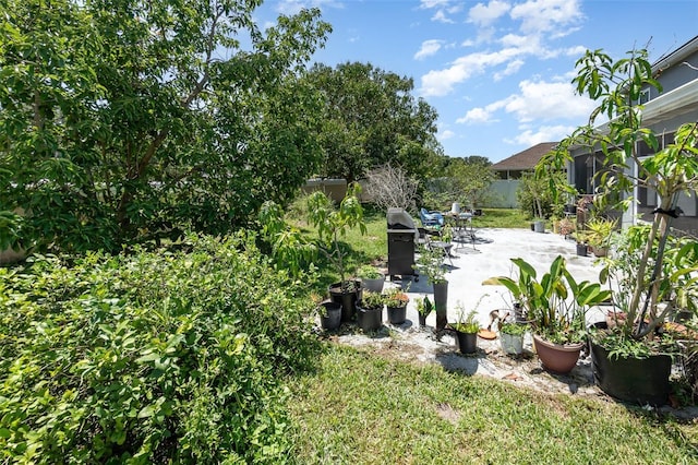 3063 Mandolin Dr, Kissimmee, FL 34744 - fenced backyard featuring a patio