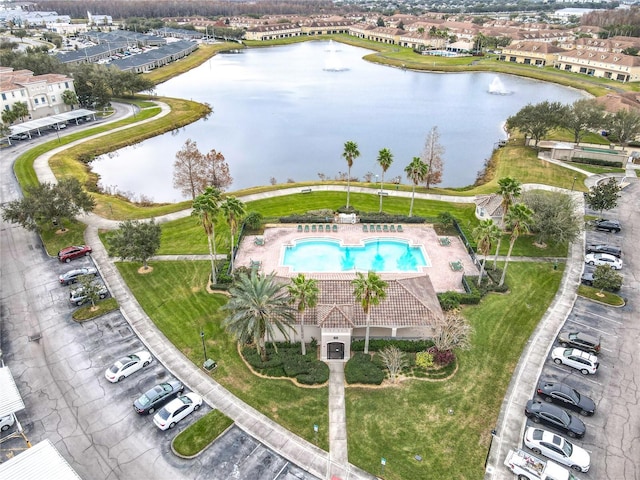 3000 Laurel Park Ln Unit 202, Kissimmee, FL 34741 - aerial overview of property's location featuring a large body of water and a pool