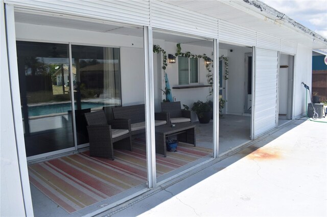 821 Silver Springs Ter NW, Port Charlotte, FL 33948 - view of wooden terrace