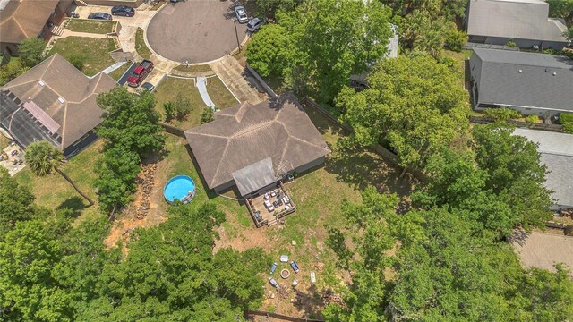 300 Hickory Ct, Apopka, FL 32712 - aerial view of property's location with a pool
