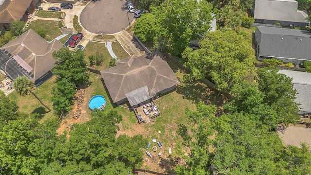 300 Hickory Ct, Apopka, FL 32712 - aerial view of a pool area