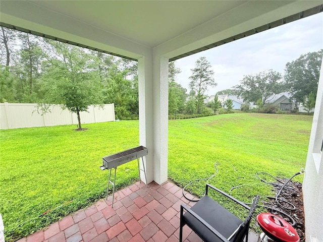 view of patio