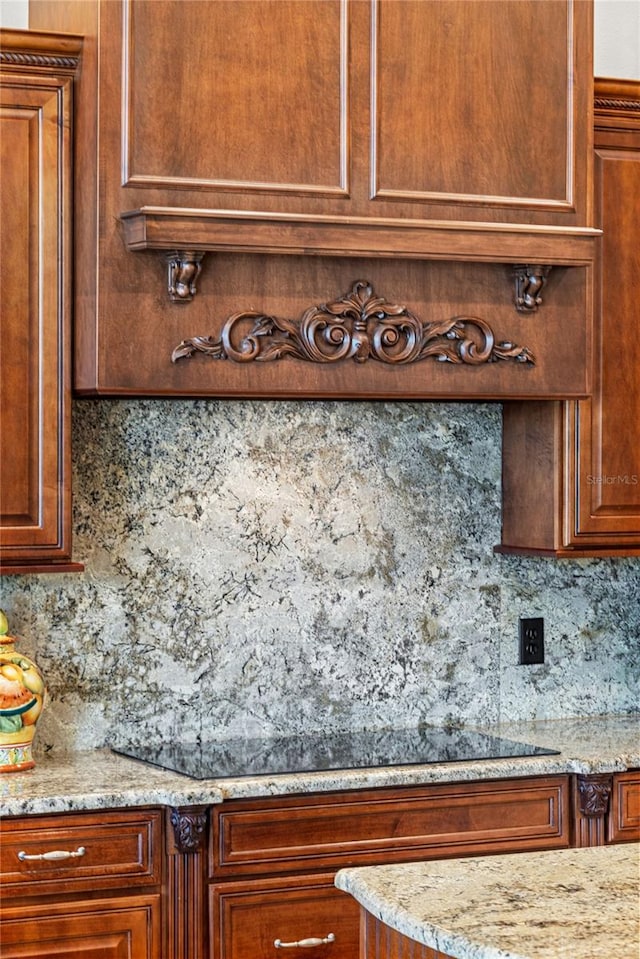 1070 Henley Downs Pl, Lake Mary, FL 32746 - kitchen featuring tasteful backsplash and light stone countertops