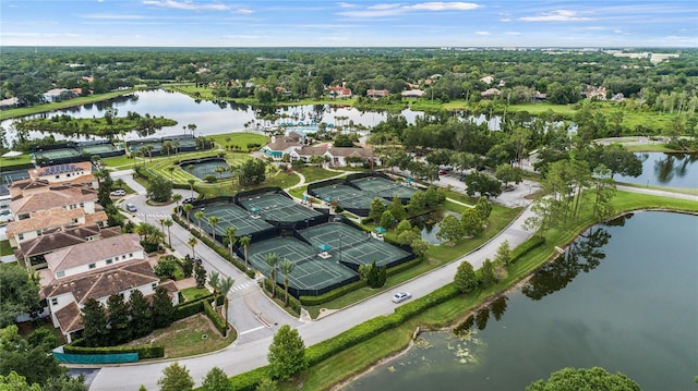 1070 Henley Downs Pl, Lake Mary, FL 32746 - aerial view of property's location with a large body of water and a tree filled landscape