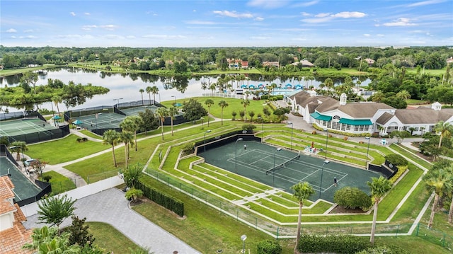 1070 Henley Downs Pl, Lake Mary, FL 32746 - drone / aerial view of a nearby body of water and a tree filled landscape