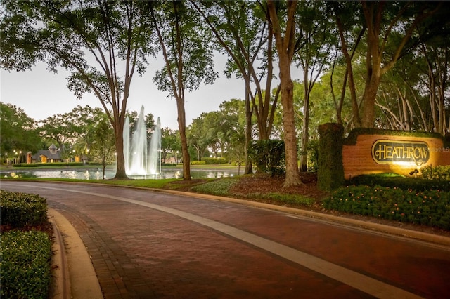 1070 Henley Downs Pl, Lake Mary, FL 32746 - view of home's community with a water view