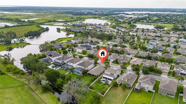 15862 Citrus Grove Loop, Winter Garden, FL 34787 - view of property location featuring a large body of water and nearby suburban area