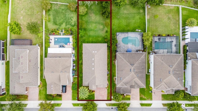 15862 Citrus Grove Loop, Winter Garden, FL 34787 - aerial view of residential area with property boundaries highlighted