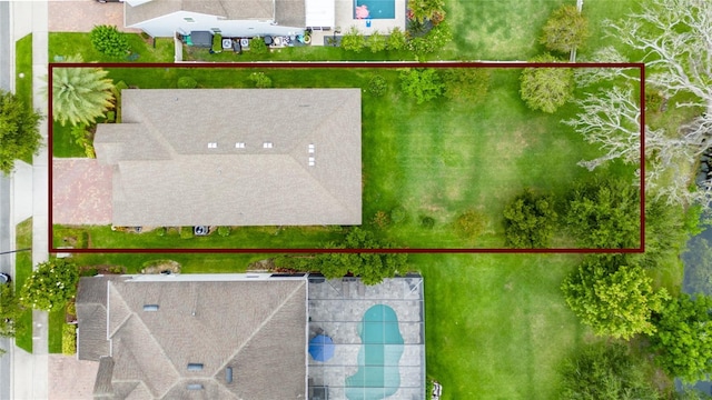 15862 Citrus Grove Loop, Winter Garden, FL 34787 - aerial view of property and surrounding area featuring property parcel outlined