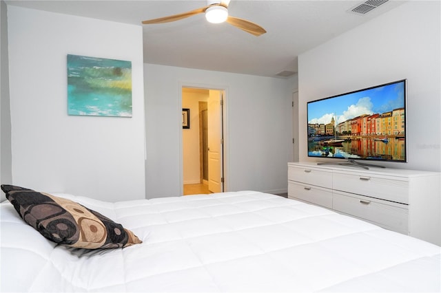 8919 Bismarck Palm Rd, Kissimmee, FL 34747 - bedroom featuring ceiling fan