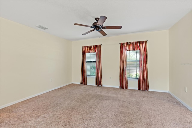 337 Southern Winds Blvd, Deland, FL 32720 - unfurnished room with carpet flooring, a ceiling fan, and baseboards