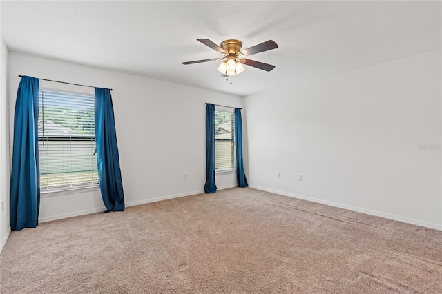 337 Southern Winds Blvd, Deland, FL 32720 - unfurnished room with carpet, baseboards, and ceiling fan