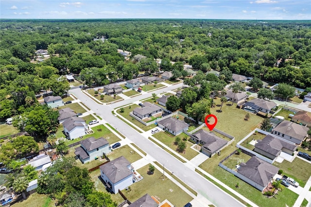 337 Southern Winds Blvd, Deland, FL 32720 - aerial view of residential area with a forest