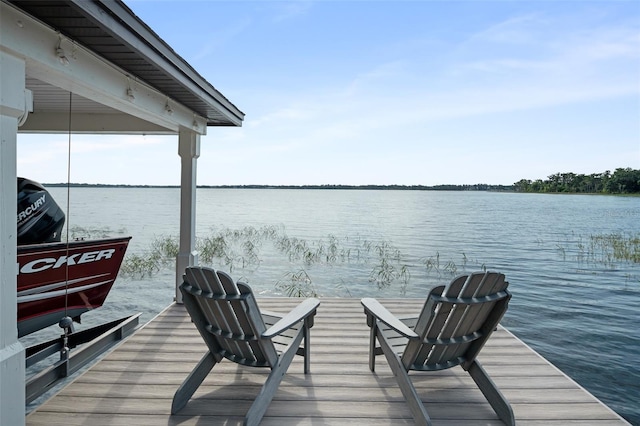 1455 Kelso Blvd, Windermere, FL 34786 - dock featuring a water view