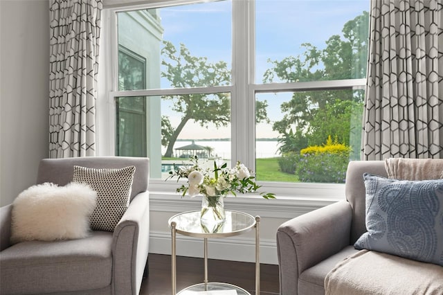 1455 Kelso Blvd, Windermere, FL 34786 - sitting room featuring wood finished floors