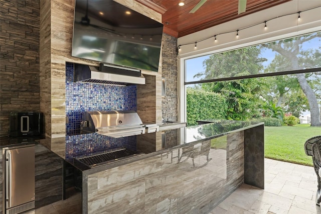 1455 Kelso Blvd, Windermere, FL 34786 - view of patio featuring ceiling fan