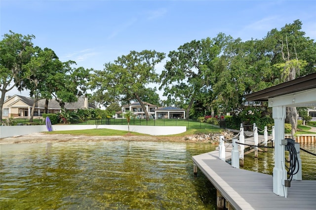1455 Kelso Blvd, Windermere, FL 34786 - dock area featuring a water view