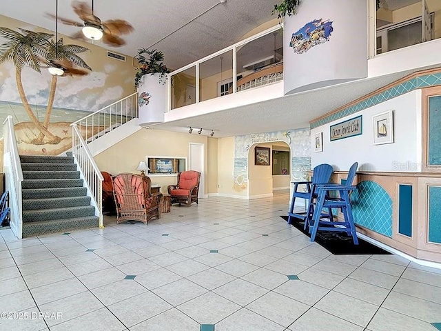 935 S Atlantic Ave Unit 355, Daytona Beach, FL 32118 - community lobby featuring stairs and a high ceiling