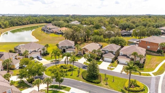 2805 Lido Key Ct, Kissimmee, FL 34747 - aerial perspective of suburban area featuring a large body of water