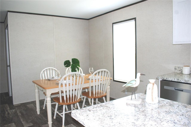 3790 NW 4th Ave, Okeechobee, FL 34972 - dining space featuring dark wood-type flooring