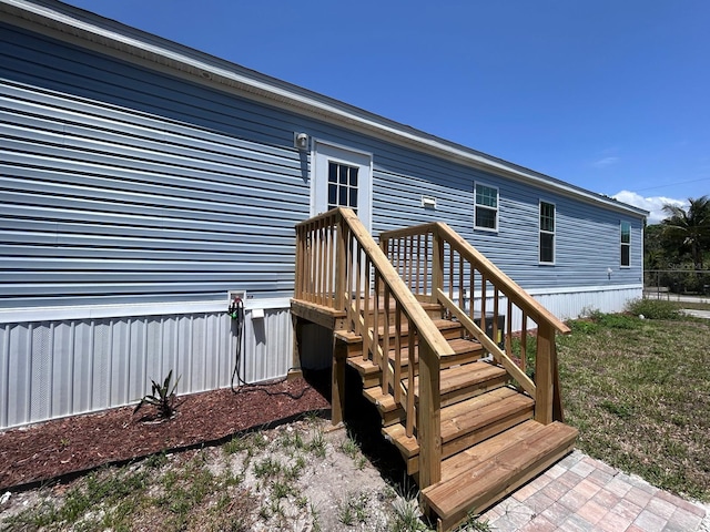 3790 NW 4th Ave, Okeechobee, FL 34972 - view of wooden deck