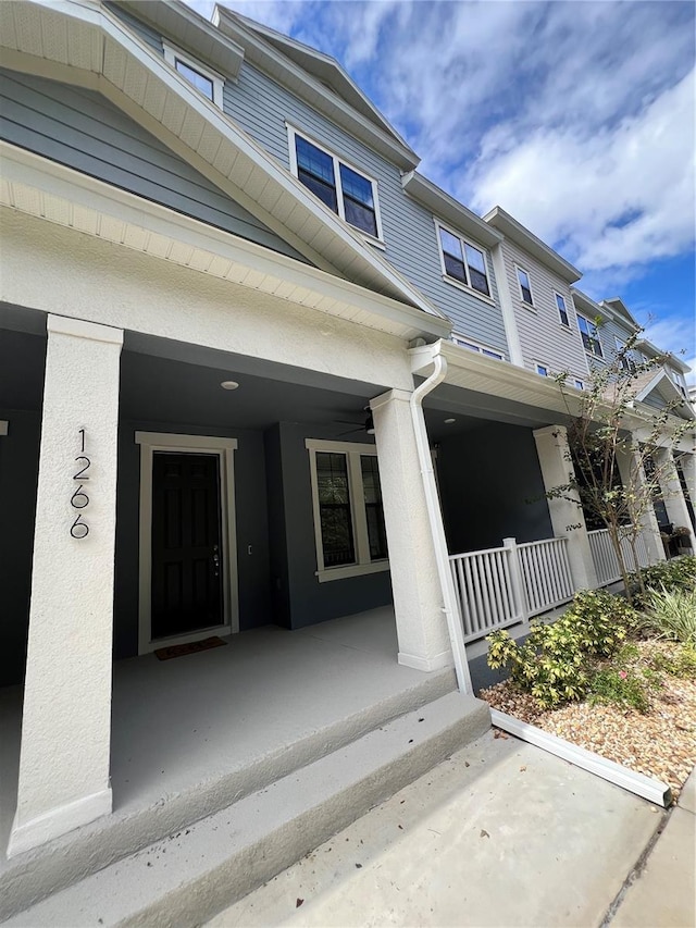 1266 Spotted Sandpiper Loop, Winter Springs, FL 32708 - property entrance with covered porch
