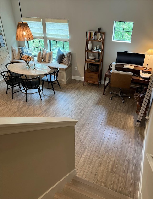 1266 Spotted Sandpiper Loop, Winter Springs, FL 32708 - office space with wood finished floors and baseboards