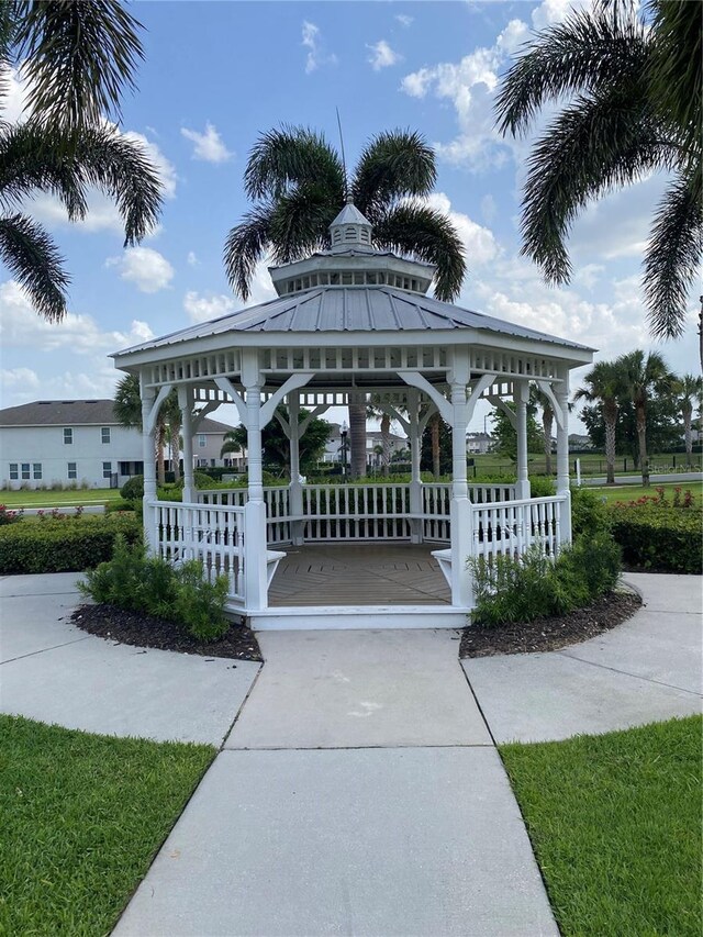 7745 Somersworth Dr, Kissimmee, FL 34747 - view of community with a gazebo