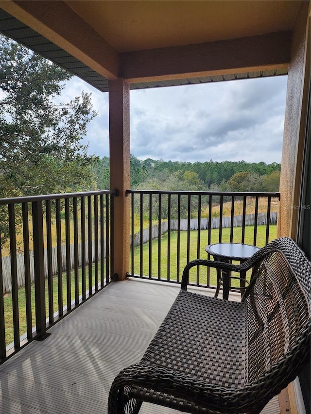 3500 Calabria Ave, Davenport, FL 33897 - balcony featuring a wooded view
