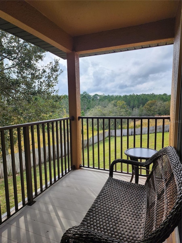3500 Calabria Ave, Davenport, FL 33897 - balcony featuring a view of trees