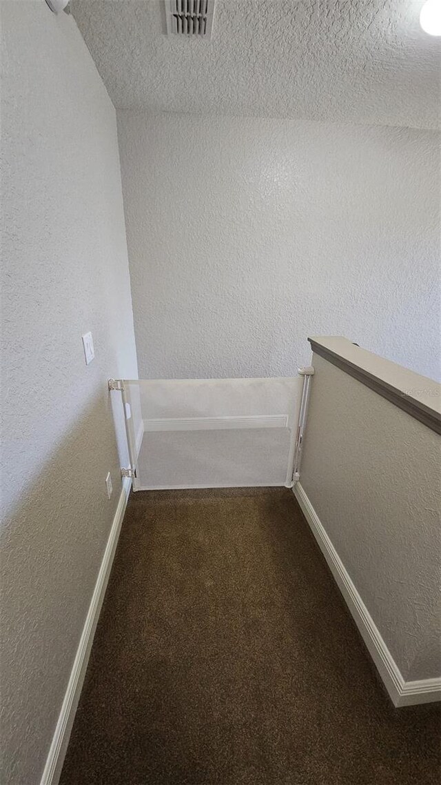 3500 Calabria Ave, Davenport, FL 33897 - clothes washing area with carpet, baseboards, and a textured wall