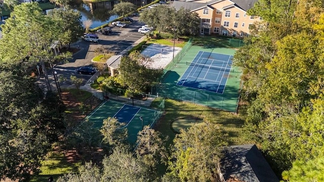 aerial view
