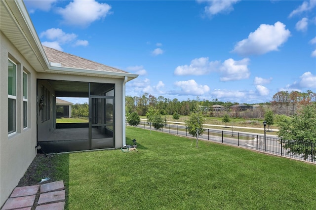 6139 Claystone Way, Mount Dora, FL 32757 - view of yard featuring a sunroom