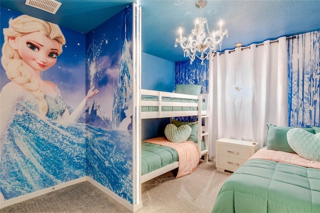 1221 Aloha Blvd, Davenport, FL 33897 - bedroom featuring carpet floors and a chandelier