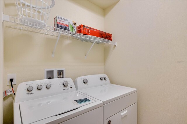 1221 Aloha Blvd, Davenport, FL 33897 - laundry room with washer and clothes dryer