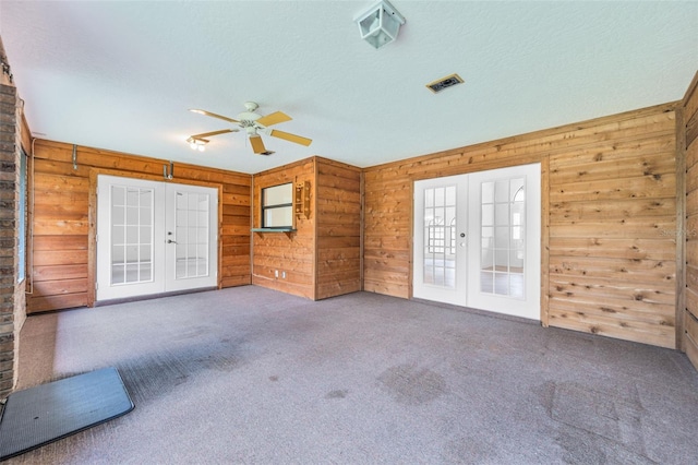 4206 Hield Rd NW, Palm Bay, FL 32907 - unfurnished sunroom featuring french doors