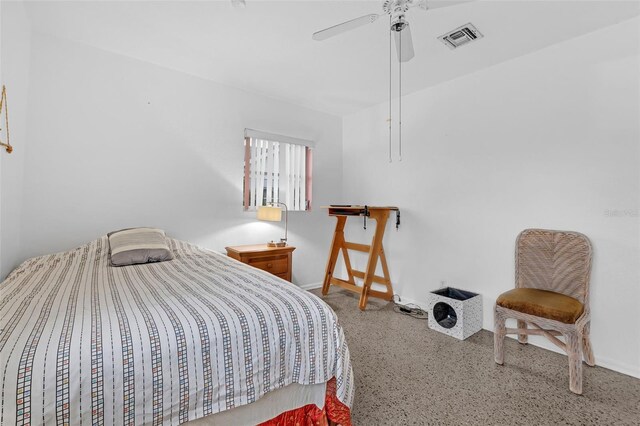 3162 Little Sound Dr, Orlando, FL 32827 - bedroom featuring a ceiling fan and baseboards