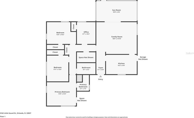 3162 Little Sound Dr, Orlando, FL 32827 - property floor plan