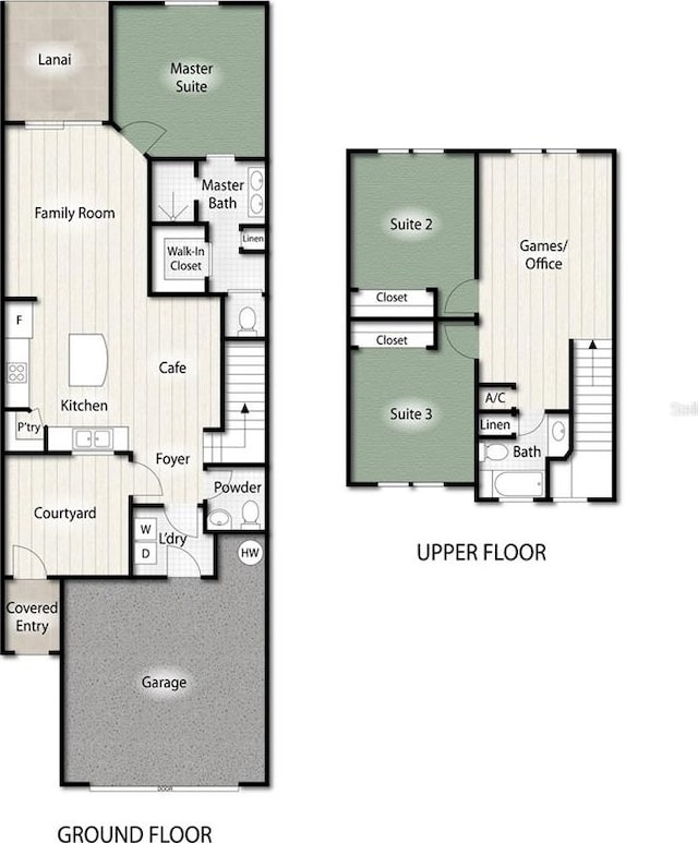 8560 Magnificent Ln, Groveland, FL 34736 - home floor plan