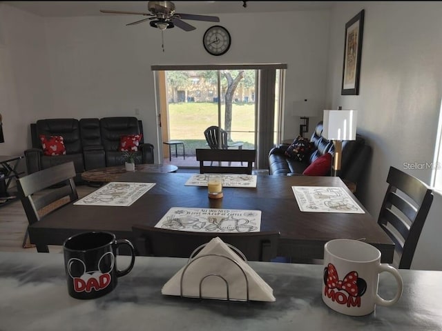 4031 Calabria Ave, Davenport, FL 33897 - dining space featuring a ceiling fan