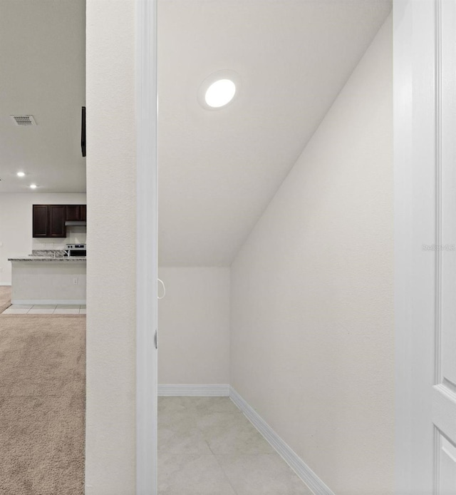 979 Sun Burst Rd, Winter Haven, FL 33880 - additional living space featuring baseboards, recessed lighting, and vaulted ceiling